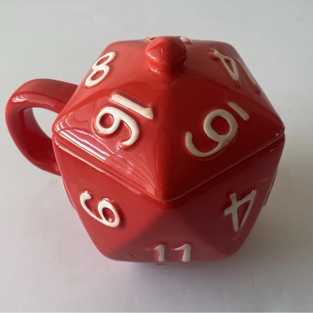 Think Geek Critical Hit D20 Mug 12oz.